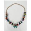 Image 2 : Large Chunky Zuni Turquoise Fetish Necklace