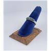 Image 1 : Zuni Petit Point Sterling Silver Ring