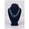 Image 1 : Navajo Sterling Silver Lapis Turquoise Necklace