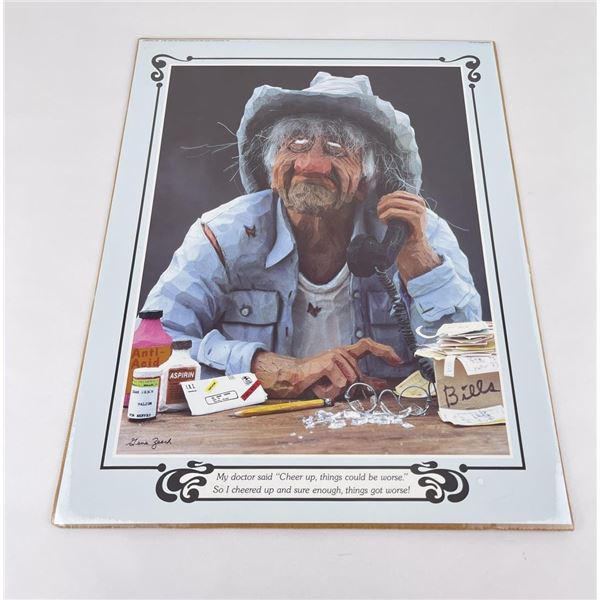 Gene Zesch Cowboy Print