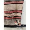 Image 2 : Navajo Indian Saddle Blanket Rug