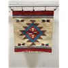 Image 1 : Southwest Mexican Indian Pattern Blanket Rug