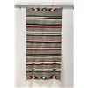 Image 1 : Navajo Indian Striped Blanket Rug