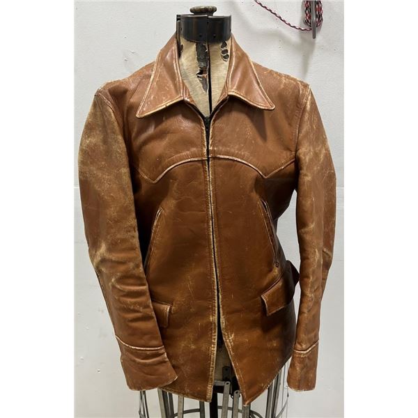 Rich-Sher Horsehide Motorcycle Leather Jacket