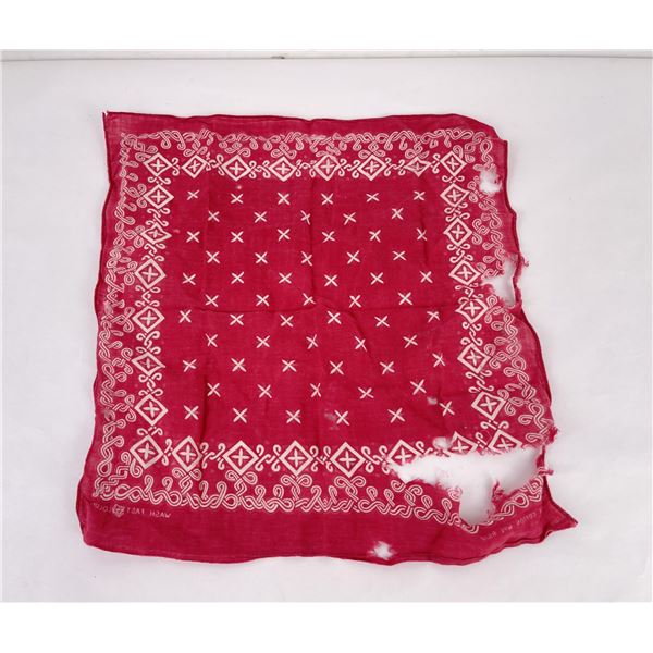 Antique Fast Color Cowboy Bandana Tiger