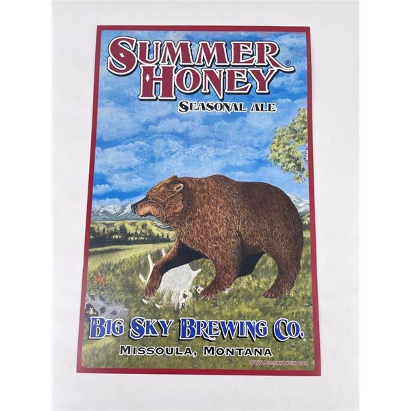 Big Sky Brewing Missoula Montana Poster