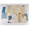 Image 1 : Large Collection of Antique Deeds and Bonds