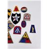 Image 3 : Collection of WW2 US Army Patches