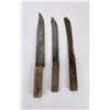 Image 2 : Collection of Antique Butcher Kitchen Knives