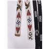 Image 3 : Pair of Beaded Native American Indian Belts