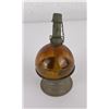 Image 1 : Antique Amber Alcohol Burner Lamp