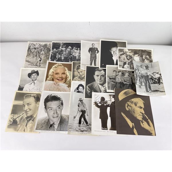 Collection of Signed Movie Star Photos