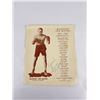 Image 1 : Gunner Joe Quinn Boxer Signed Handbill
