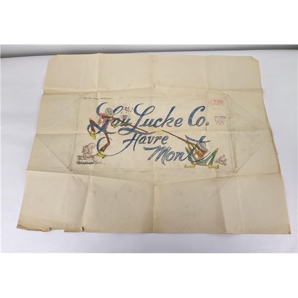 Lou Lucke Co Havre Montana Drawing