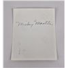 Image 2 : Mickey Mantle Baseball Photo