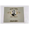 Image 1 : Old Abe Cigar Box Label Abraham Lincoln