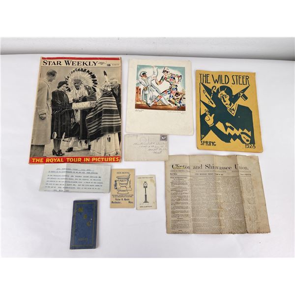 Group of Assorted Paper Ephemera