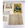 Image 3 : Group of Assorted Paper Ephemera