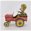 Image 1 : G.I. Joe and his Jouncing Jeep Wind Up Tin Toy