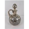 Image 1 : Sterling Silver Overlaid Whiskey Decanter