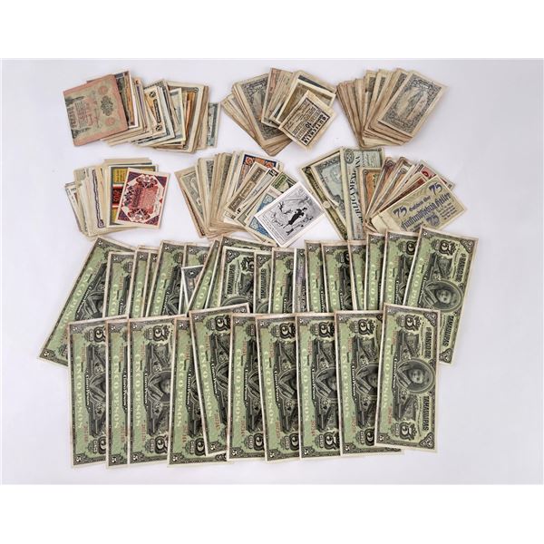 Large Group of Foreign Currency