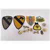 Image 1 : Group of US Army Patches and Pins