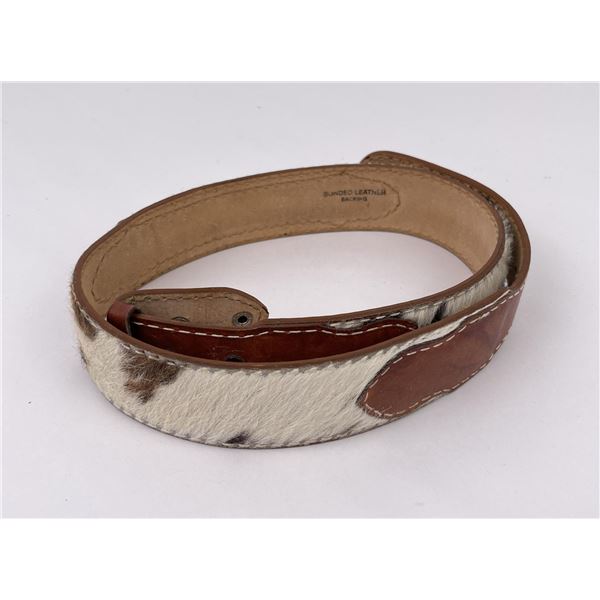 Tony Lama Brindle Steer Cowboy Belt