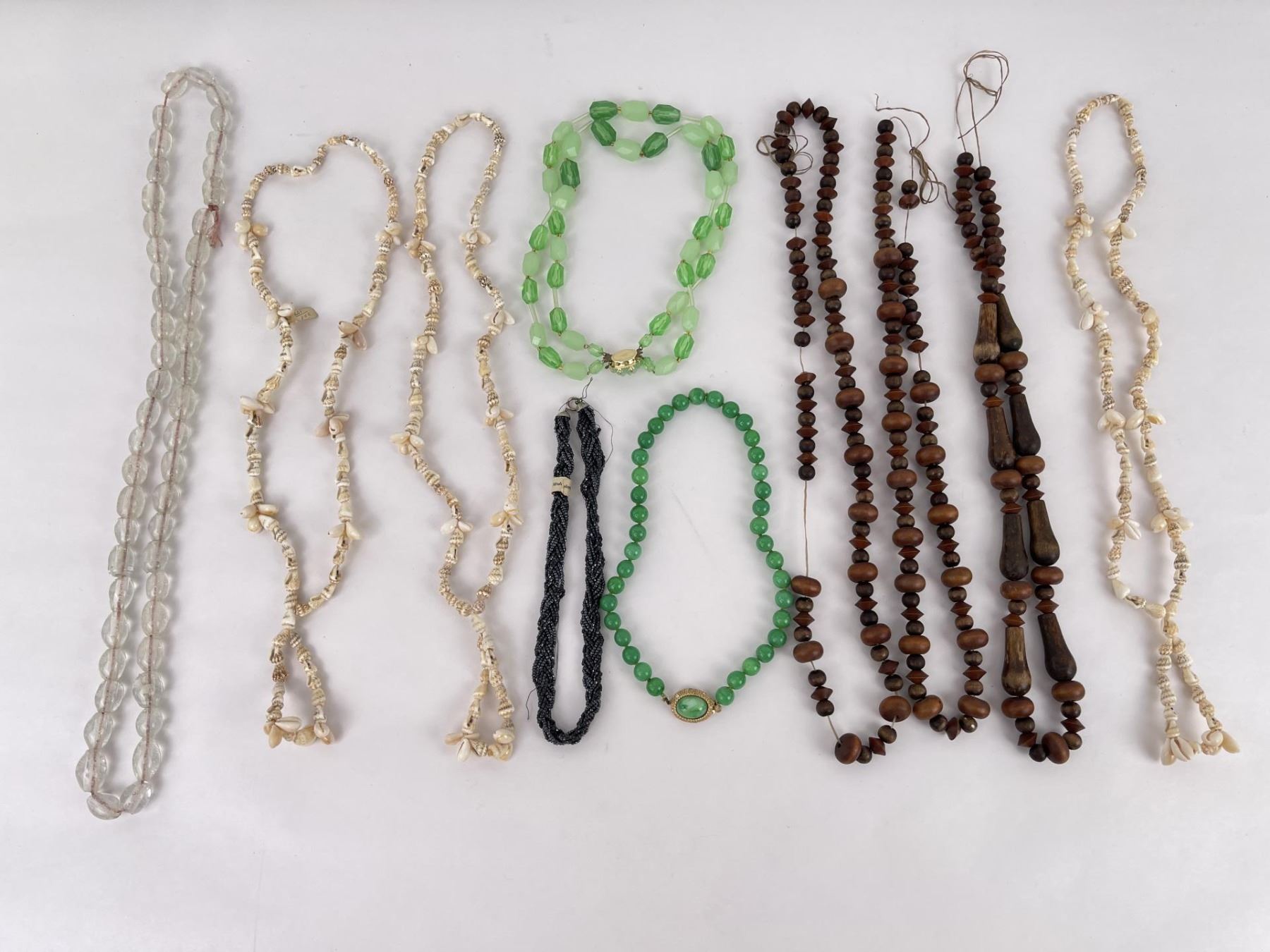 Collier Ancien Signé Maroussia Slava Zaitsev - Croix En Verre Doré, Alliage - Occasion, Bijou Costume