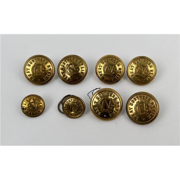 Great Northern Railroad Uniform Buttons