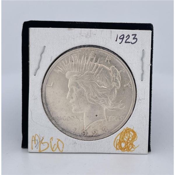 1923 Silver Peace Dollar