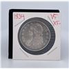 Image 1 : 1834 Capped Bust Half Dollar