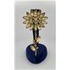 Image 1 : Rhinestone Sunflower Brooch