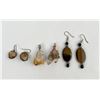 Image 2 : Semi Precious Stone Pendants Earrings