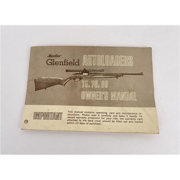 Marlin Glenfield Autoloader 75 70 60 Manual