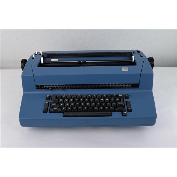 IBM Selectric II Blue Typewriter