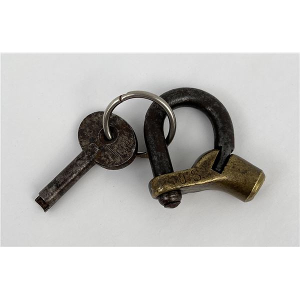 Civil War Artillery Cannon Limber Chest Lock