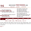Image 2 : RED RCR THUNDER 24K