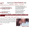 Image 2 : RED RCR CRAFTSMAN 28K