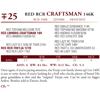 Image 2 : RED RCR CRAFTSMAN 146K