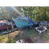 Image 2 : NO RESERVE 1974 RIENELL 170HP MERCRUISER & 1982 ROADRUNNER TANDEM AXLE TRAILER