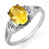 Image 1 : 1.03 ctw Citrine Diamond Ladies Ring