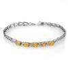 Image 1 : Fine 2.0 ctw Yellow Sapphire Bracelet