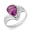 Image 1 : 1.67 ctw Diamond Amethyst Ring