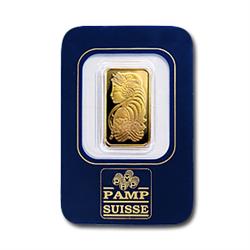 (5 gm) .999+ Gold Bar - Pamp Suisse (With Assay Cd