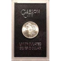 1880-CC Morgan Silver Dollar - In GSA Holder