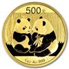 Image 1 : 2009 1 oz Gold Chinese Pandas - (Sealed)