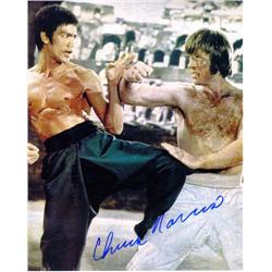 Chuck Norris autographed photo