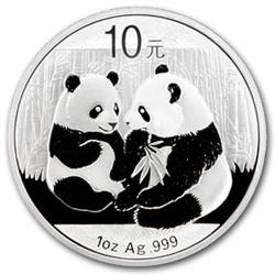2009 Silver Chinese Panda 1 oz