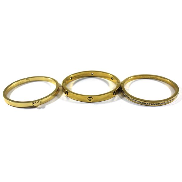 3x 'Kate Spade New York' Signed Fashion Jewellery Bracelets. 3pcs