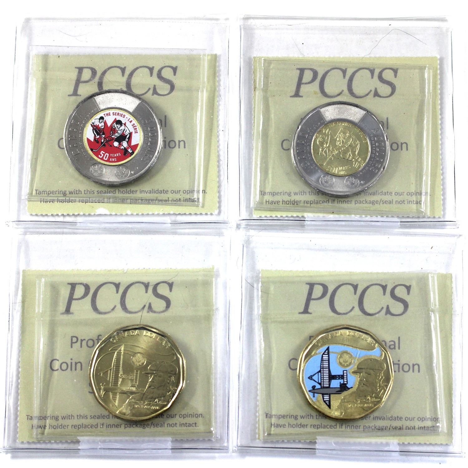 2022 Canada Loon $1 & $2 PCCS (Professional Coin Certification System ...